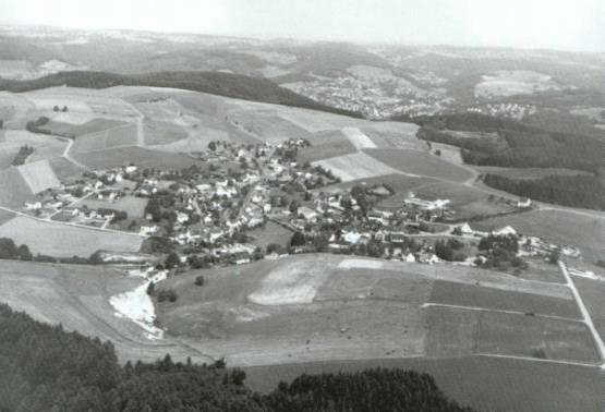 Luftbild von Alzen